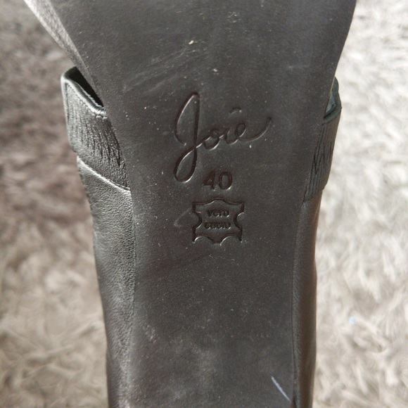 Joie Black Jana Heels - Picture 4 of 4